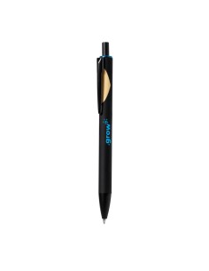 Penna in alluminio e inserto in bambù