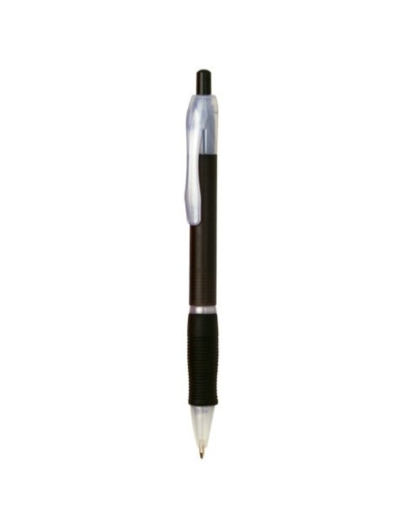 Penna biro con fusto e impugnatura colorata